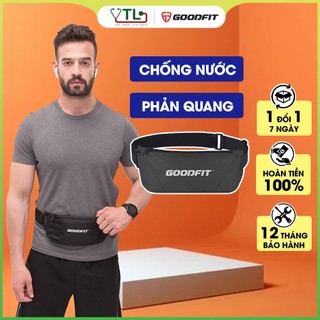 Túi đeo bụng chạy bộ chống nước, đai đeo điện thoại chạy bộ GoodFit nhiều ngăn, GF103RB - YTL_MALL