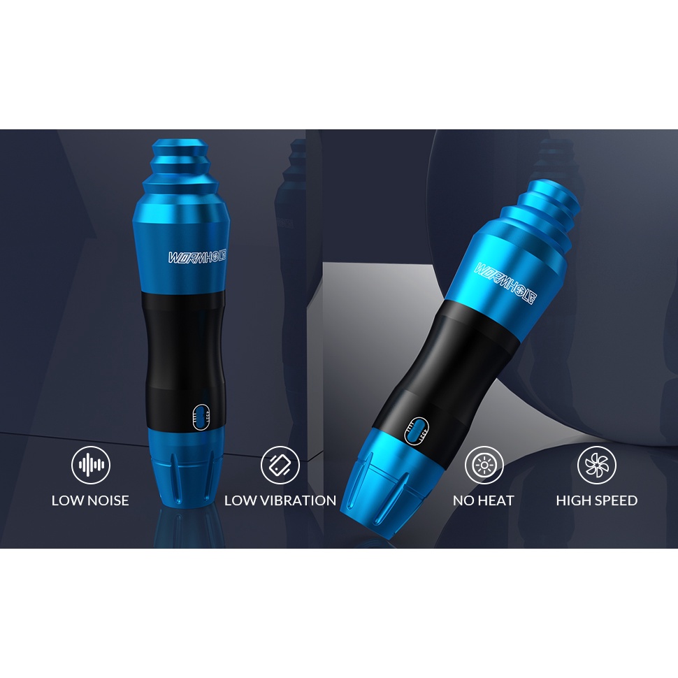 Tattoo Pen 3.5mm Stroke Tattoo Machine with RCA Cord Tattoo Pen Style Cartridge Machine Rotary Tattoo Machine for Beginners & Artists HP19