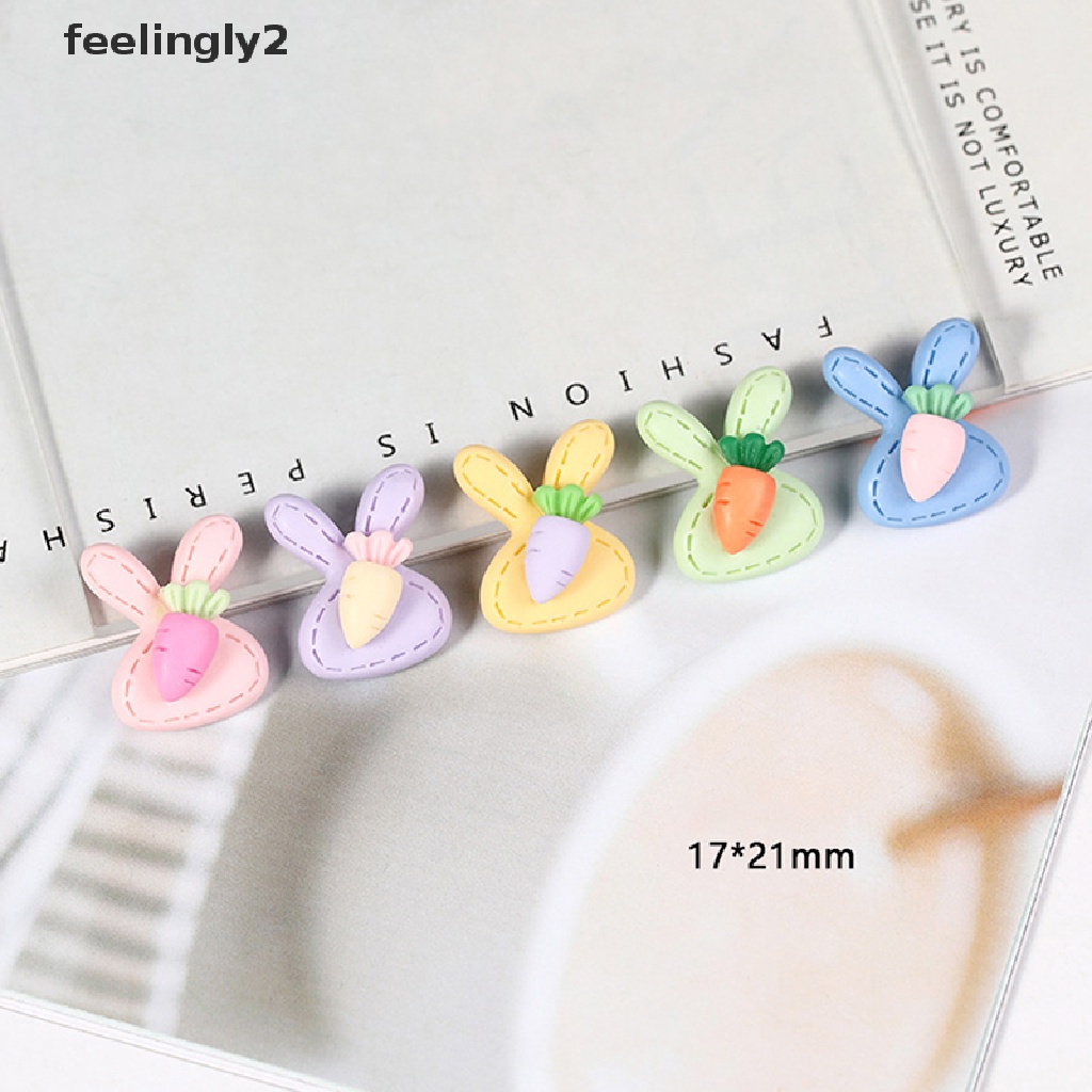 Bộ 10 Hạt Nhựa Hình Trái Cây Hoạt Hình 3D Trang Trí Sổ Tay DIY