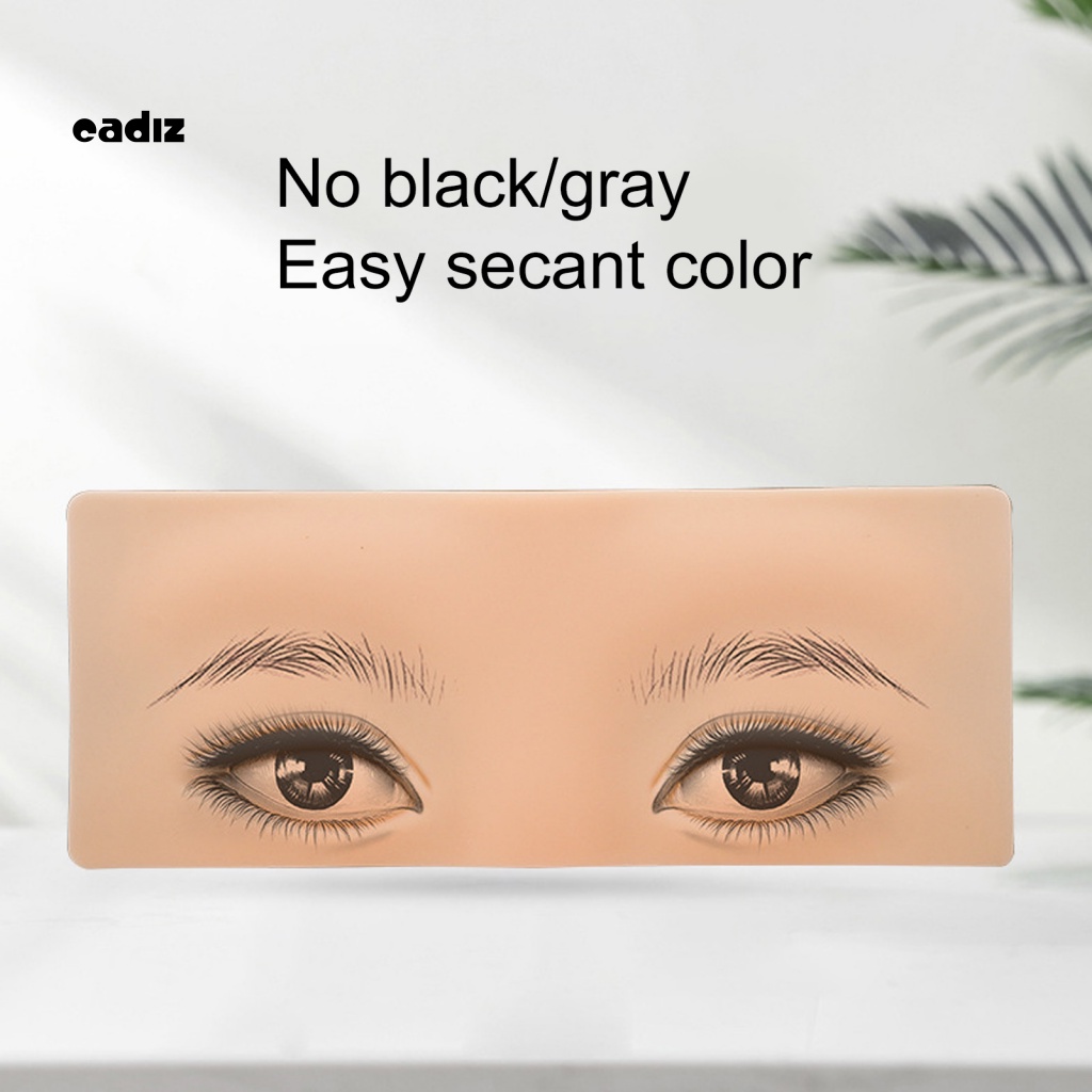 Da Nhân Tạo 3D Bằng Silicone Dày Không Để Lại Dấu Vết Hỗ Trợ Luyện Tập Trang Điểm Lông Mày