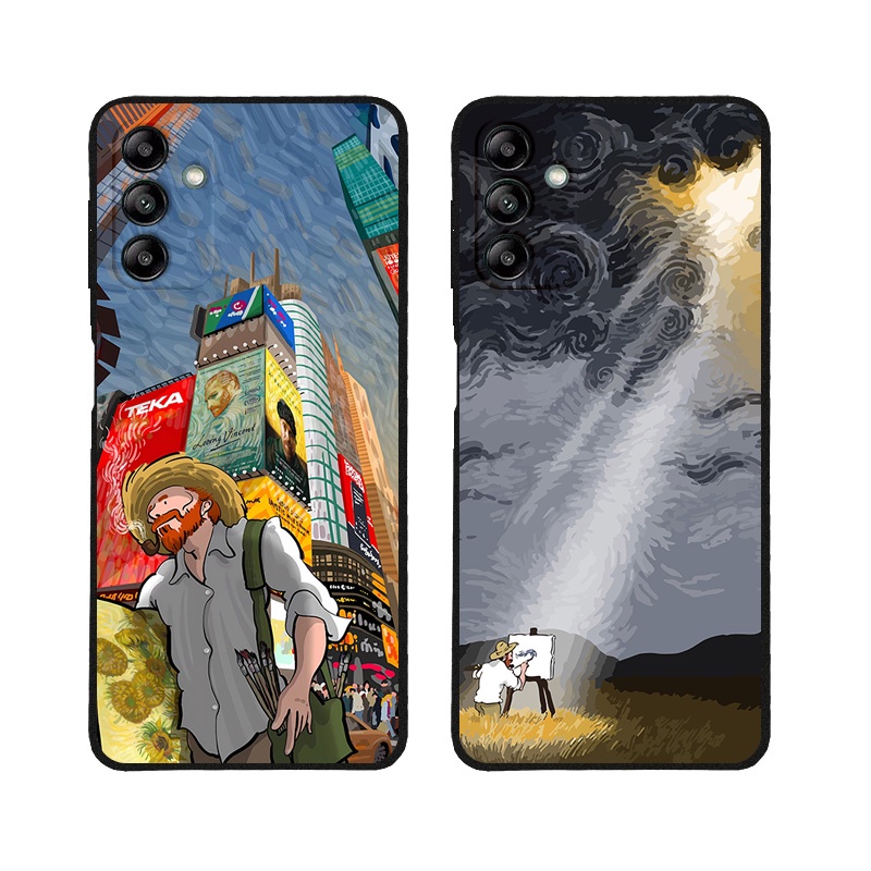 Ốp Điện Thoại Mềm Cho Samsung Galaxy A34 A54 A14 5G S21 S22 S23 Ultra