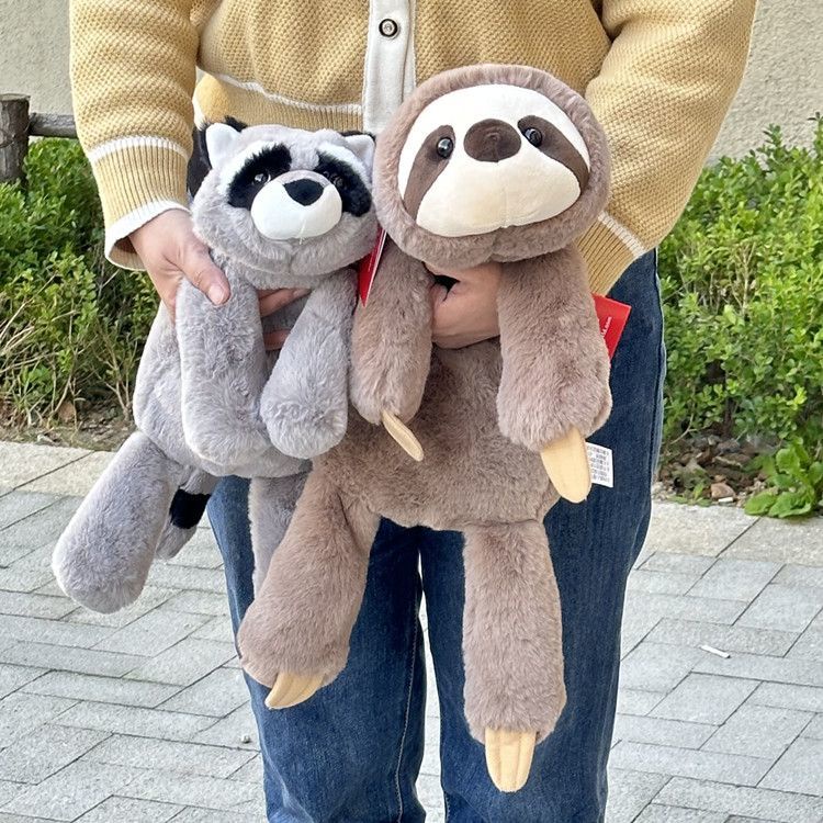 Sma dễ thương cáo mềm đồ chơi sang trọng con lười gối búp bê gấu trúc nhỏ búp bê cá sấu búp bê trẻ em quà tặng sinh nhật cô gái trẻ em quà tặng con lười búp bê fox gối