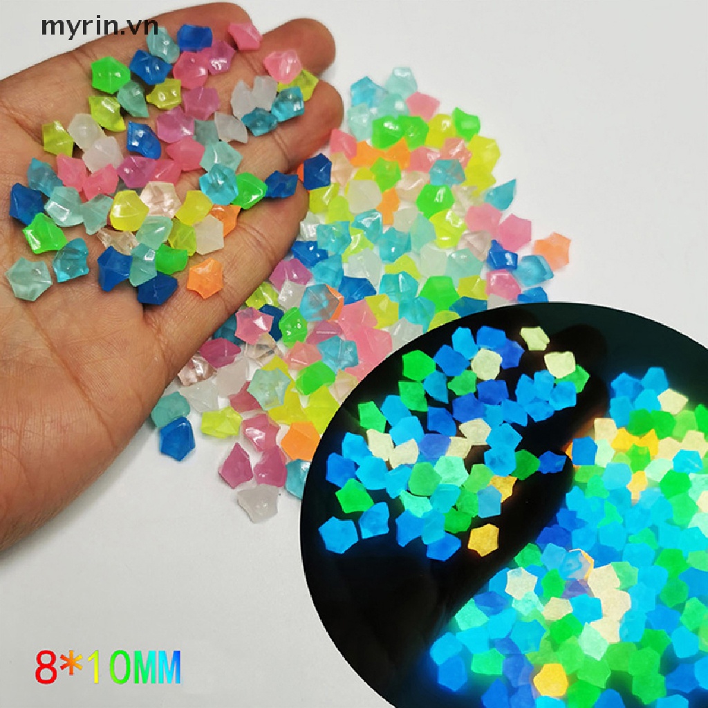 Set 300 Viên Đá Dạ Quang Trang Trí Bể Cá