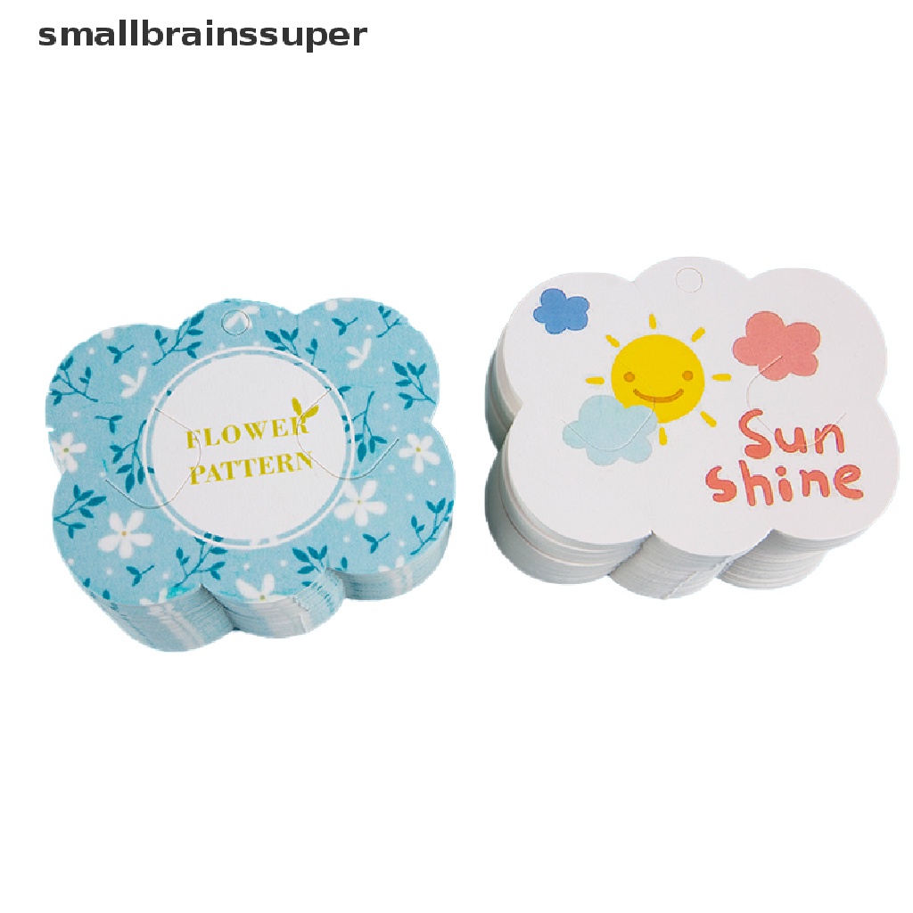 Set 100 Thẻ Kẹp Tóc Nhỏ Dùng Trưng Bày Trang Sức DIY