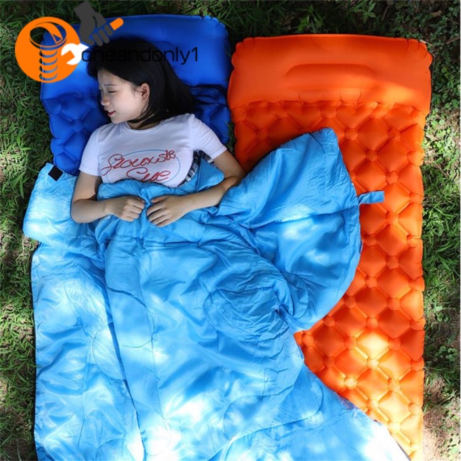 Đệm Ngủ Tự Bơm Hơi Siêu Nhẹ Kèm Gối Di Động Tiện Dụng Mang Theo Du Lịch / Cắm Trại