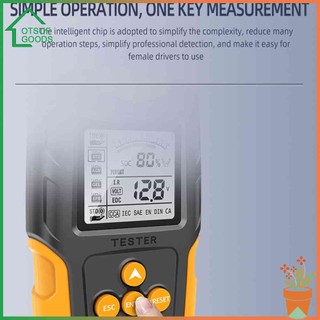 ✿ lotsofgoods ✿  12V/24V Battery Load Tester Charging Test Battery Voltage Tester Auto Battery Analyzer Car Battery Tool
