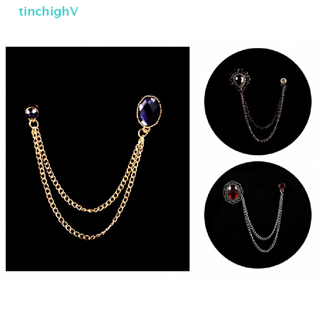 Ghim Cài Áo Bằng Kim Loại Đính Đá Pha Lê Thời Trang