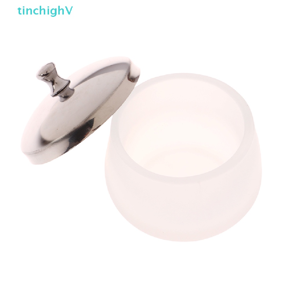 Hộp Đựng Bột Thủy Tinh / Bột Kim Tuyến Dạng Lỏng Có Giá Đỡ