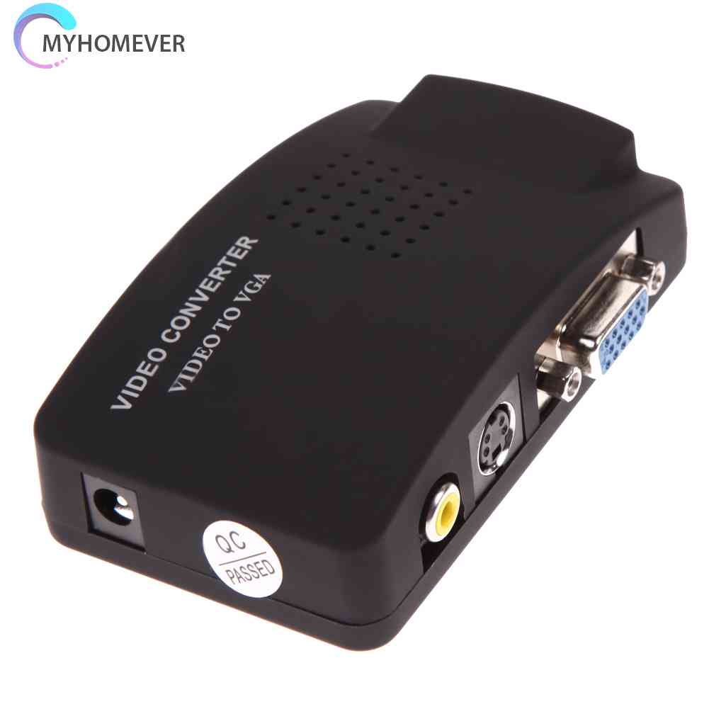 Bộ ChuyểN ĐổI AV RCA S-video Sang VGA Cho CCTV