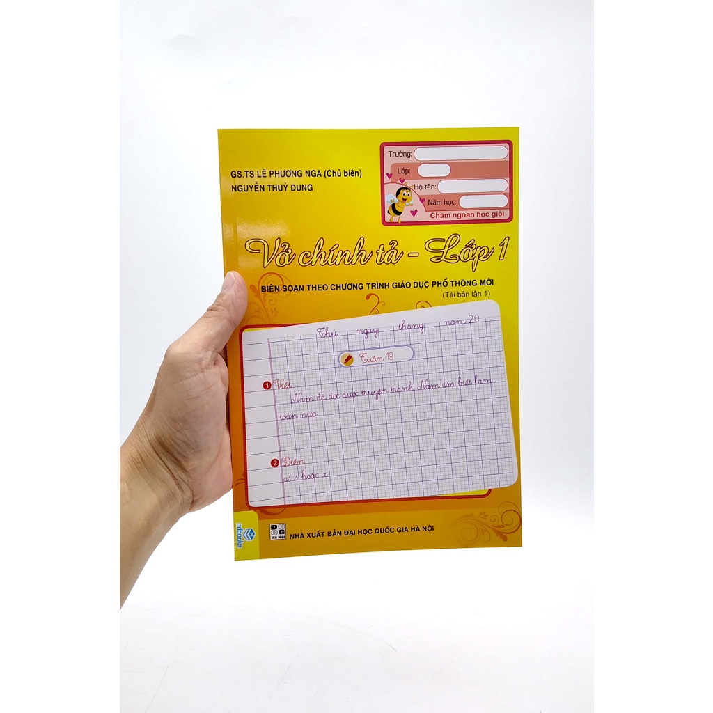 Sách Vở Chính Tả - Lớp 1