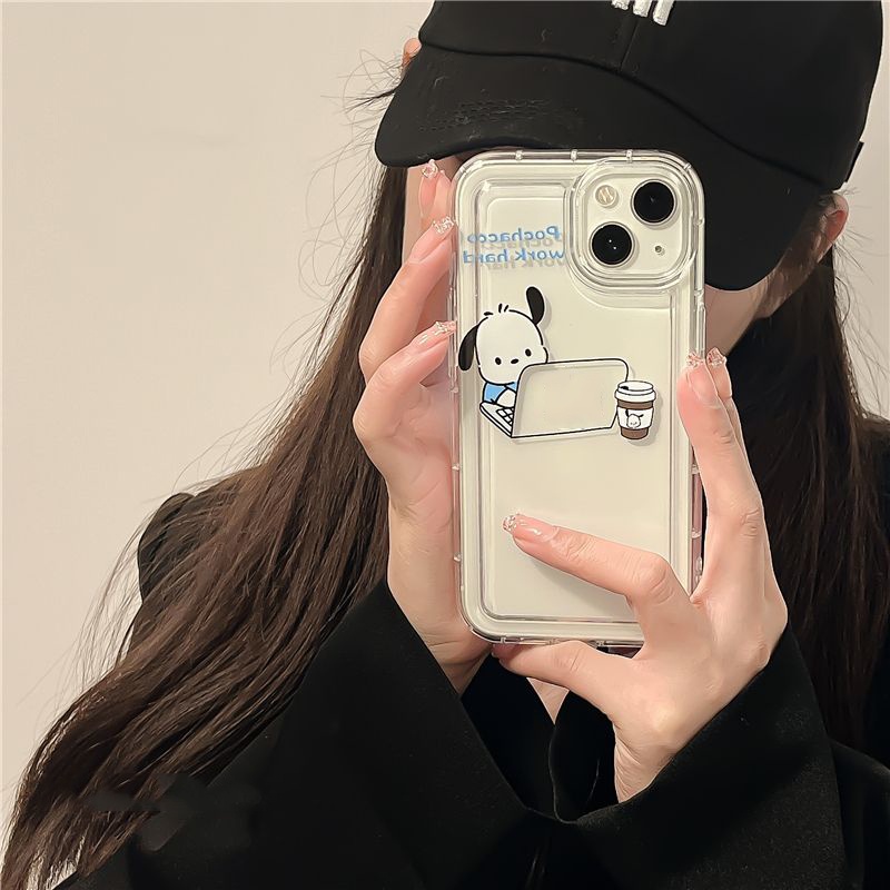 Ốp Điện Thoại Mềm Trong Suốt Chống Sốc Thời Trang Cho IPhone 14 Pro Max 13 12 11 XR XS X 8 7 Plus SE 2020