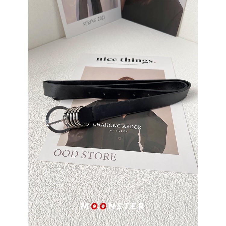 Thắt Lưng Da PU Khóa Kim Loại Thời Trang 2023