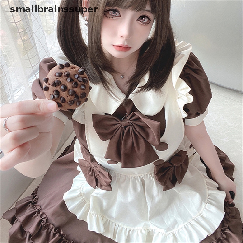 Đầm Hóa Trang Cô Hầu Gái Phục Vụ Quán Cà Phê Kiểu Lolita Dễ Thương