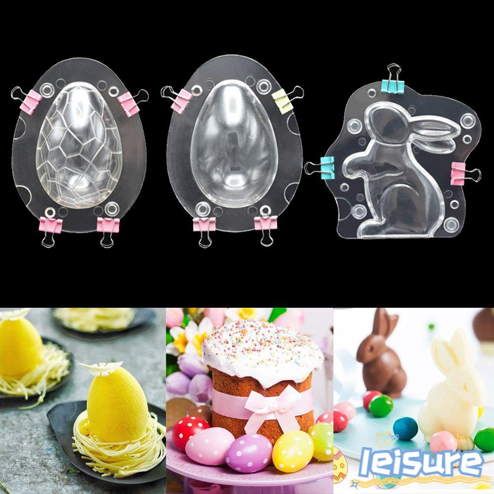 Khuôn Làm Trứng Phục Sinh Thủ Công Hình Khủng Long / Thỏ 3D Bằng Nhựa Resin