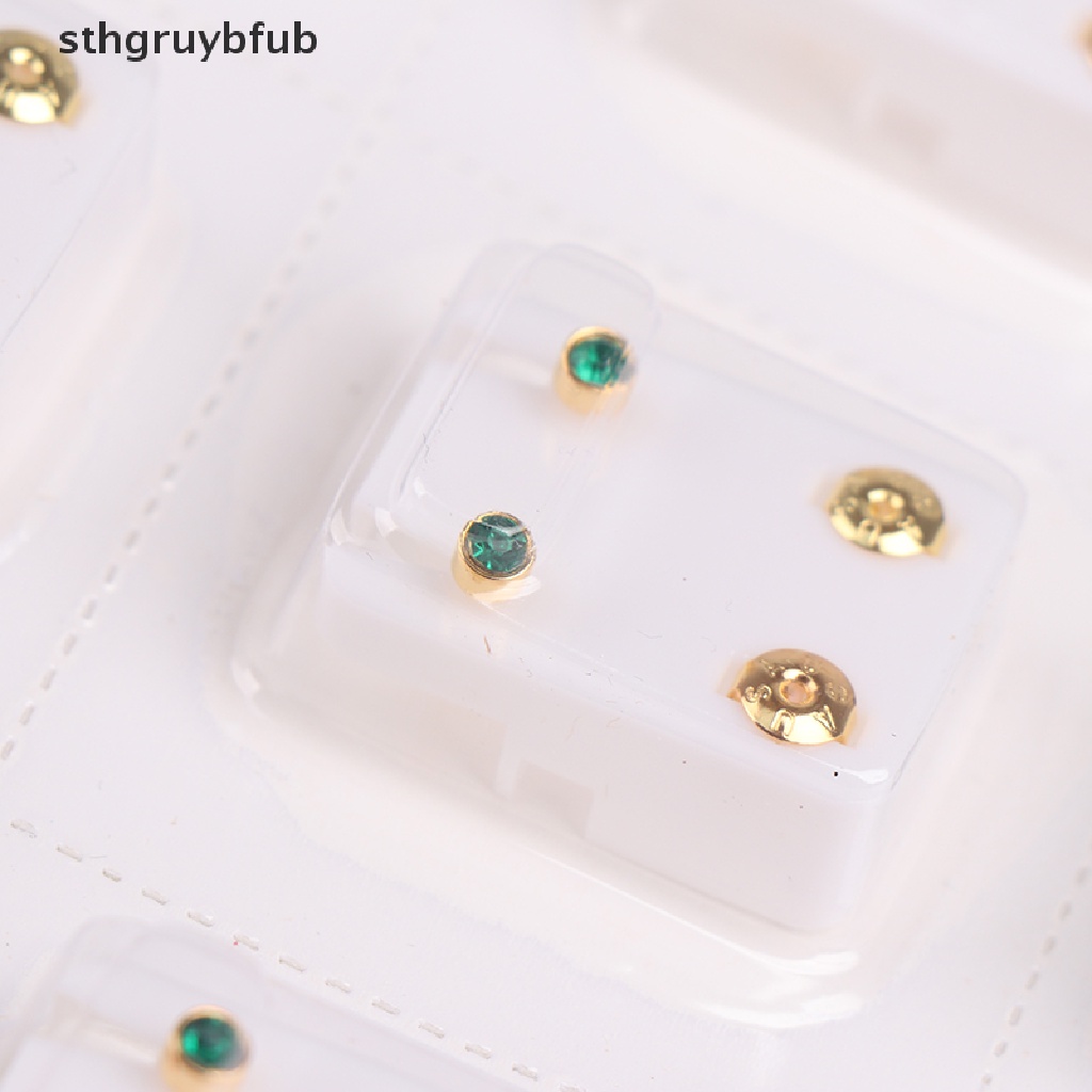 Set 24 Bông Tai Thép Thời Trang Cá Tính Cho Nữ