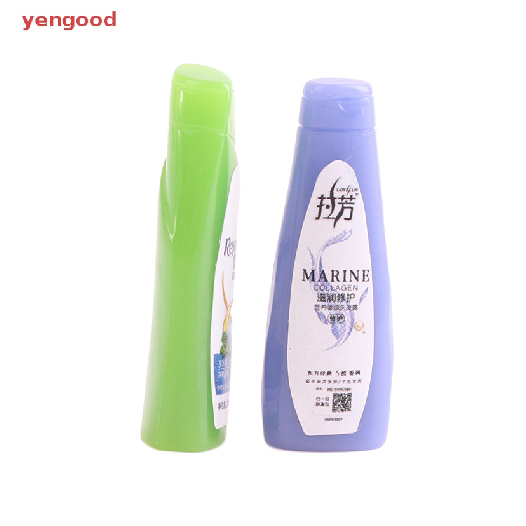 Set 10 Mô Hình Chai Dầu Gội Đầu Tỉ Lệ 1: 12 Trang Trí Nhà Búp Bê