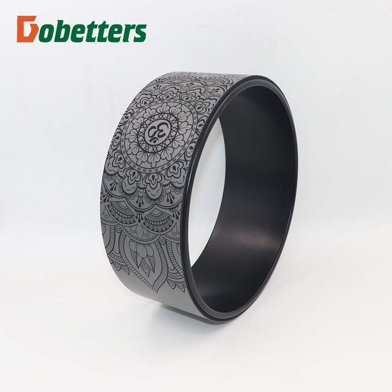 Vòng Tập Yoga  Vano House Bọc Cao Su PU Cao Cấp Chống Trơn Trượt Khung Nhựa ABS In Hoa Văn