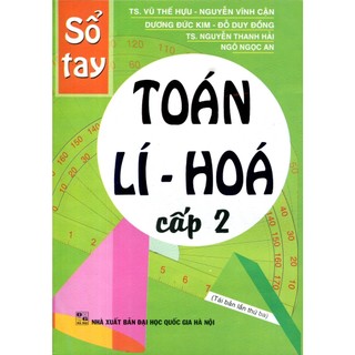 Sách - Sổ Tay Toán Lí Hóa Cấp 2 (HA)
