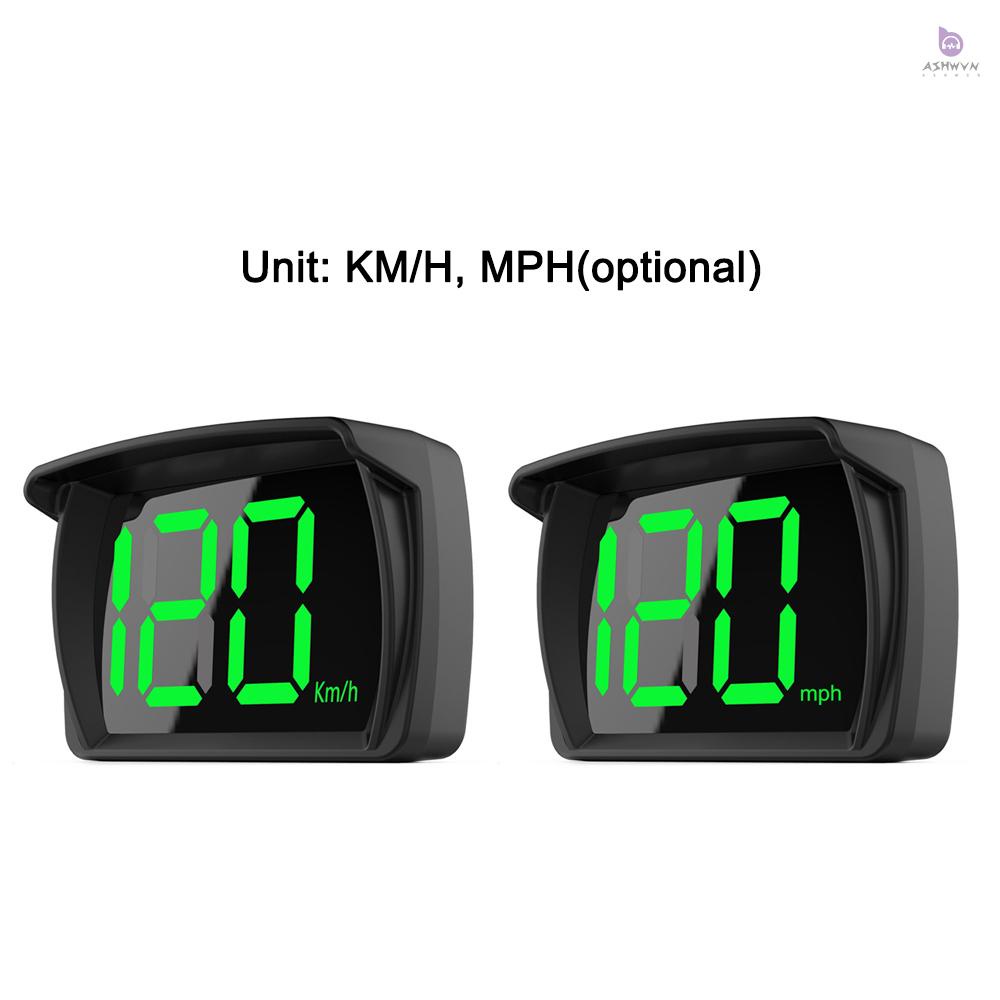Đồng Hồ Đo Tốc Độ HUD KM / H MPH GPS Với Màn Hình LED Lớn Cho Xe Hơi Xe Tải SUV