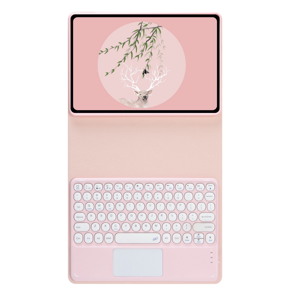 Bao Da Máy Tính Bảng Kèm Bàn Phím Bluetooth Không Dây Và Chuột Có Thể Tháo Rời Cho Xiaomi Redmi Pad 10.61 inch