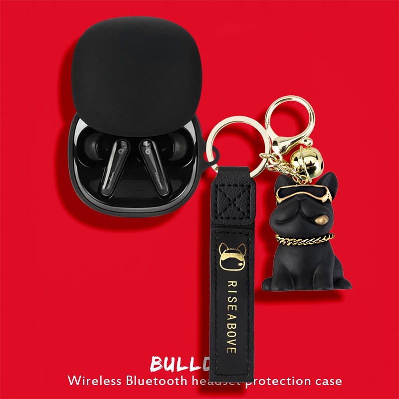 Anker Soundcore Liberty 4 Case Cartoon Sanrio Keychain Pendant Plush Briar Soundcore Liberty 4 Silicone Soft Case Protective Case Creative Spider-Man Violent Bear Pendant Anker Soundcore Liberty 4 Cover Soft Case Protective Case