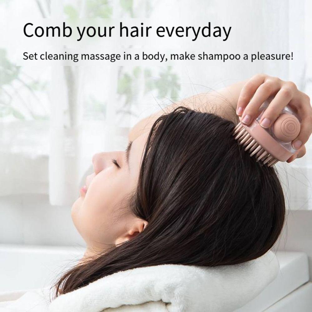 Lược Mát Xa Da Đầu Khi Tắm Tiện Dụng
