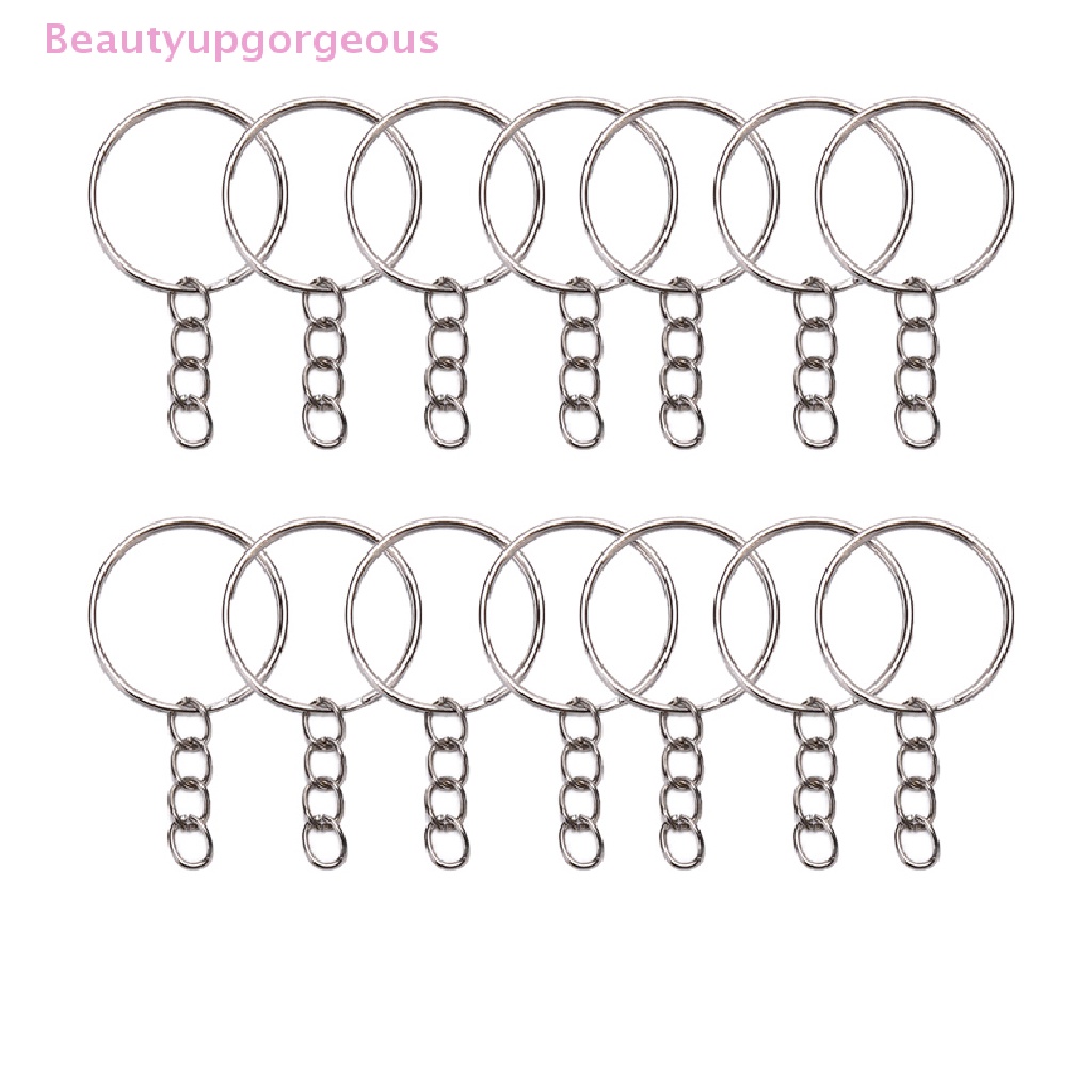 Set 100 Vòng Nhẫn Móc Chìa Khóa / Làm Trang Sức Thủ Công DIY