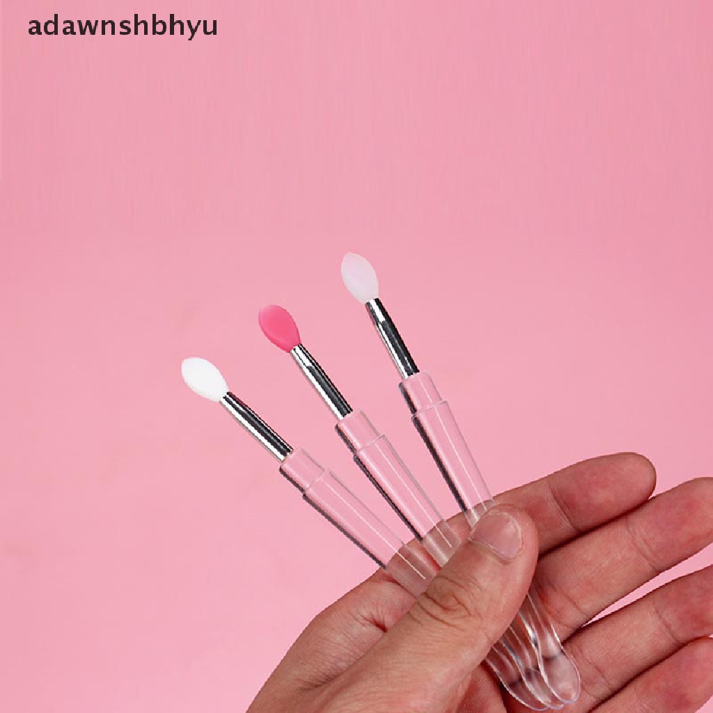 1 Cọ Tô Son Môi Bằng Silicon Kèm Muỗng Và Nắp Đậy Chống Bụi Tiện Dụng