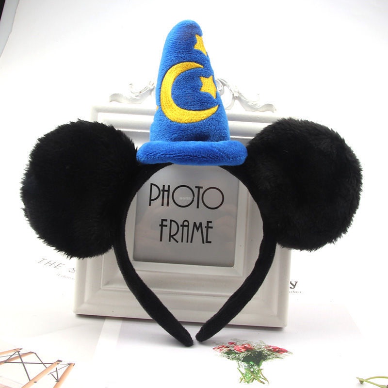 Disney  Băng Đô Cài Tóc Công Chúa Hình Mickey / Mặt Trăng / Ngôi Sao Hoạt Hình / Công Viên Biểu Diễn