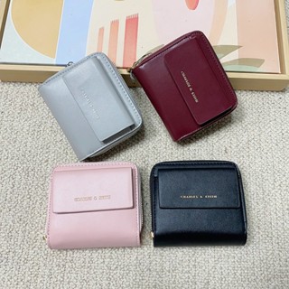 Ví Da CNK 2023 Dáng Ngắn Nhiều Ngăn Đựng Thẻ Cài Khóa Trước Thời Trang Cho Nữ 10770479