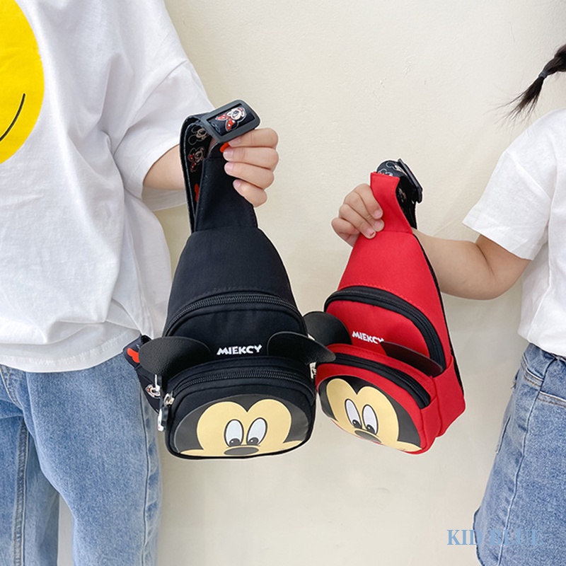 Túi Đeo Chéo Ngực Đựng Tiền Xu Họa Tiết Hoạt Hình Phong Cách Hàn Quốc Dễ Thương Dành Cho Bé Trai Bé Gái