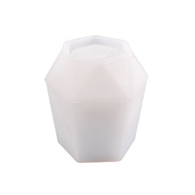Khuôn Silicone Làm Chậu Cây Hình Học Sáng Tạo