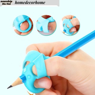 Set 3 đệm tay cầm bút chì xỏ bút đúng tư thế cho bé.