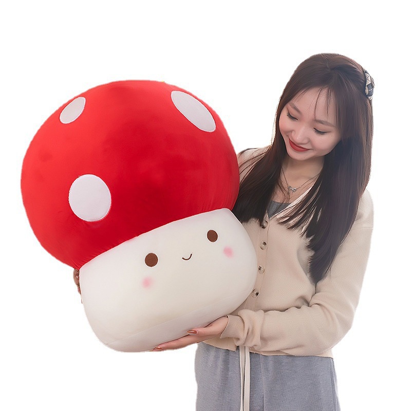 Gối Ôm Nhồi Bông Hình Cây Nấm Dễ Thương