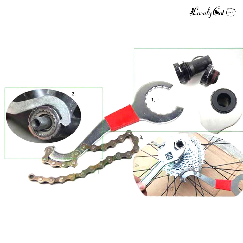 Cờ Lê Tháo Bánh Đà / Sên Xe Đạp Chuyên Dụng Tiện Lợi