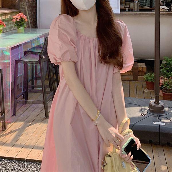 YHTN chân váy bầu xinh bigsize Thời trang váy bầu đẹp dễ thương đầm bầu babydoll