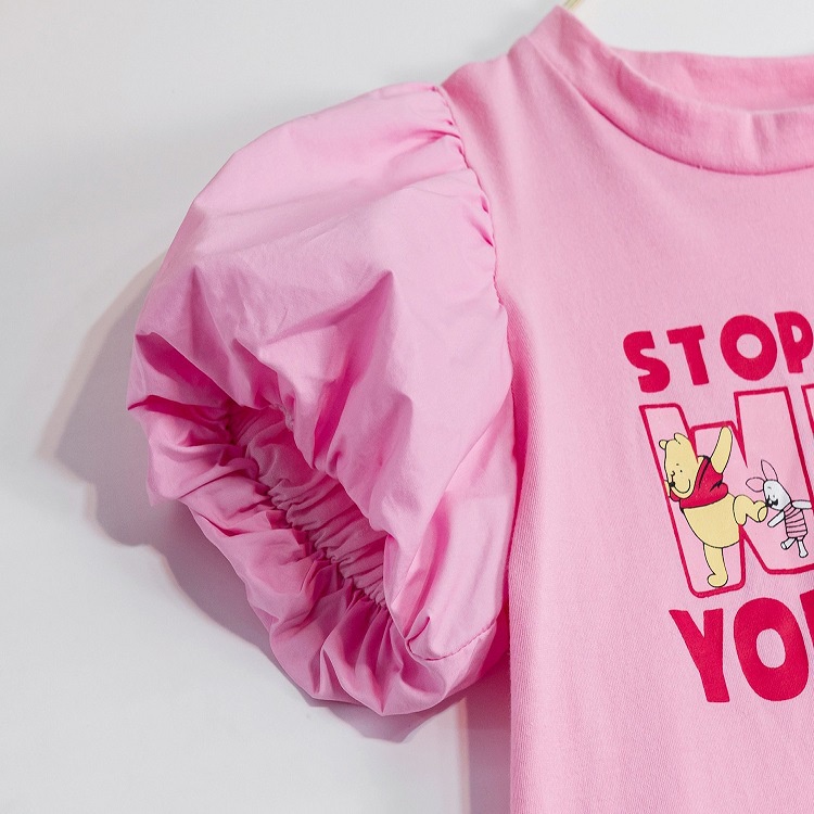Áo Thun Thời Trang Mùa Hè Phong Cách Hàn Quốc Cho Bé Gái 0-6 Tuổi