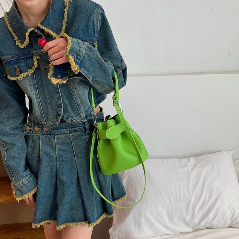 Túi Xách Đeo Vai Màu Sắc retro Cao Cấp Cho Nữ