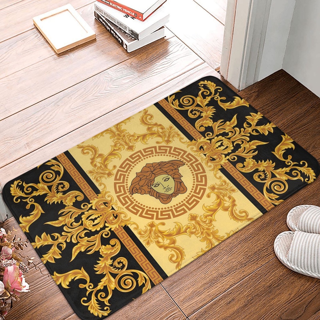 Thảm lót sàn Versace Chống Trượt 40 * 60cm (16 * 24inch)