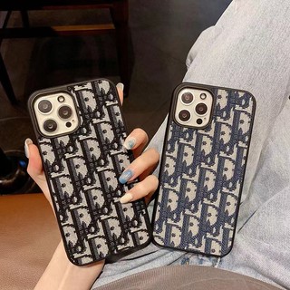 Ốp lưng vải thương hiệu thời trang sang trọng cho iPhone 16 Pro Max 12 13 14 15 Pro Max 16 Pro 15 Plus Vỏ điện thoại chống sốc