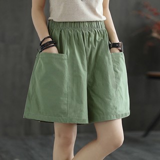 Quần Sọt Chất Cotton Lưng Thun Co Giãn Thoải Mái