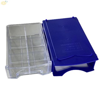 1PCS Stackable Plastic Hardware Parts Storage Boxes Component Screws Toolbox Brand New