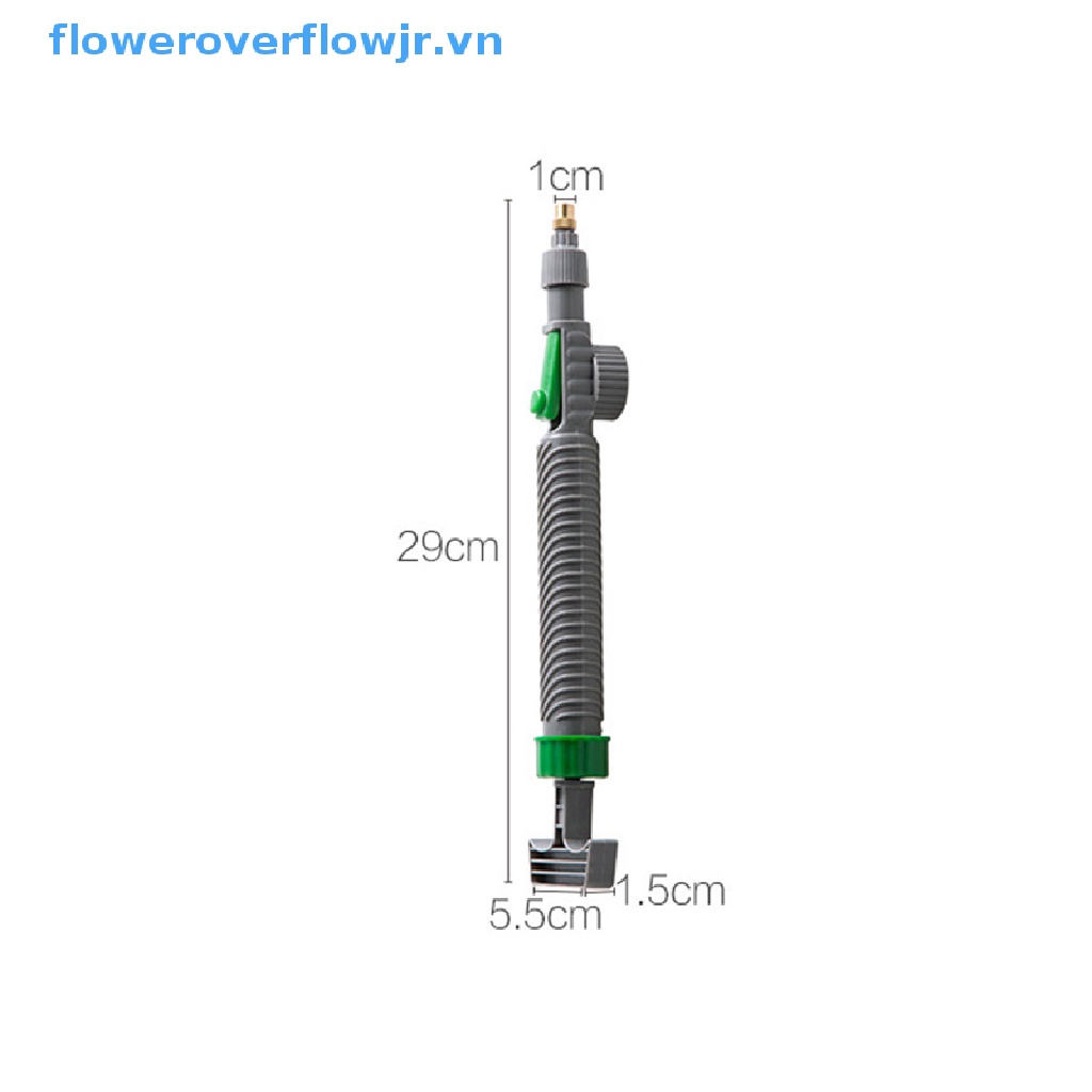 Đầu Vòi Phun Nước Áp Suất Cao Điều Chỉnh Được Thông Dụng Cho Sân Vườn