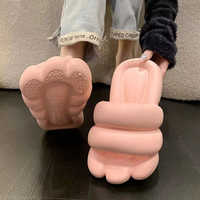 Dép Đi Trong Nhà Bằng EVA Đế Dày Mềm Mại Chống Trượt In Họa Tiết Hoạt Hình Dễ Thương Cho Nam Và Nữ