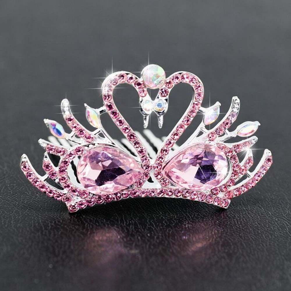 NICKOLAS Kẹp Tóc Hình Vương Miện Dễ Thương Cho Bé Gái