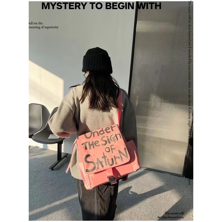 Túi Đeo Chéo In Chữ Phong Cách Mới 2023