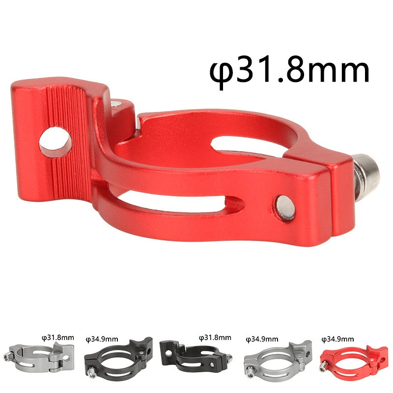 Vòng Kẹp Cùi Đề Trước Bằng Hợp Kim Nhôm 31.8 / 34.9mm Cho Xe Đạp
