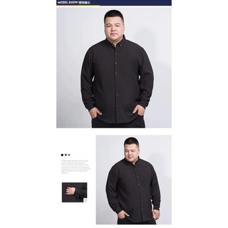 Áo Sơ Mi Nam Dài Tay Plus Size Lớn