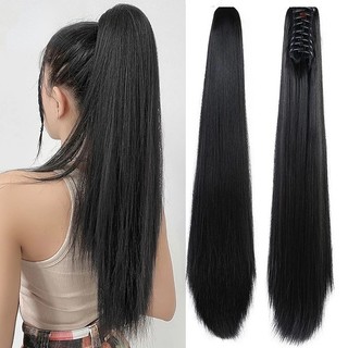 Tóc giả đuôi ngựa thẳng dài 24inch