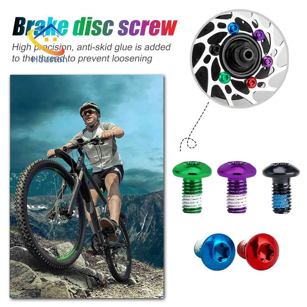 Ốc Vít Phanh Đĩa 12x M5x10mm Chuyên Dụng Cho Xe Đạp Leo Núi T25